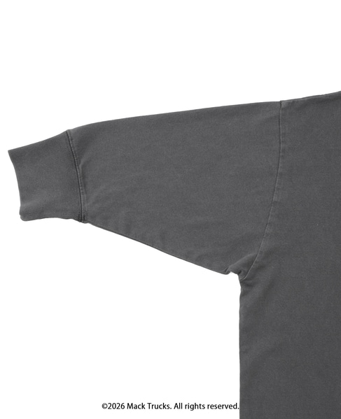 【GOOD ROCK SPEED/グッドロックスピード】MACK TRUCKS ロングスリーブTシャツ 詳細画像 チャコールグレー 18