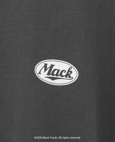 【GOOD ROCK SPEED/グッドロックスピード】MACK TRUCKS ロングスリーブTシャツ 詳細画像 チャコールグレー 19