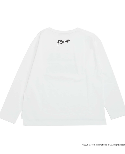 《コラボ》 Emily in Paris ロングスリーブTシャツ 詳細画像 オフホワイト 10