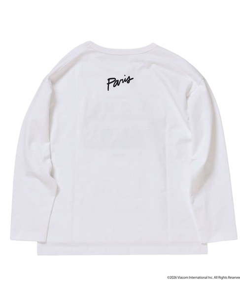 《コラボ》 Emily in Paris ロングスリーブTシャツ 詳細画像 オフホワイト 4