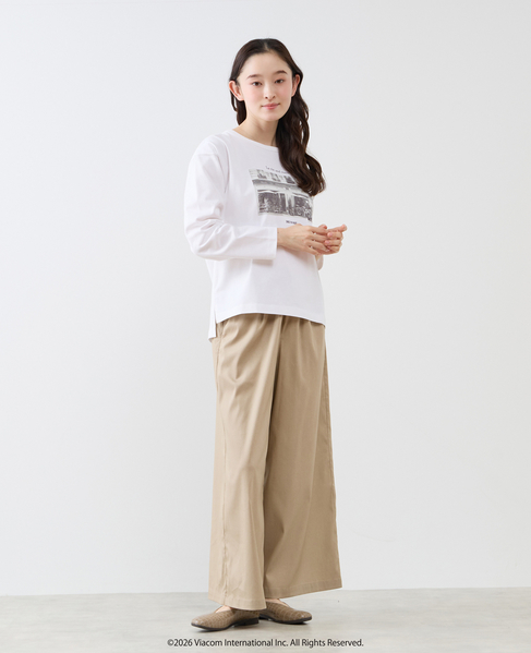 《コラボ》 Emily in Paris ロングスリーブTシャツ 詳細画像 オフホワイト 8