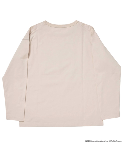 《コラボ》 Emily in Paris ロングスリーブTシャツ 詳細画像 ライトベージュ 3