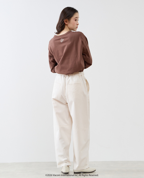 《コラボ》 Emily in Paris ロングスリーブTシャツ 詳細画像 ブラウン 8