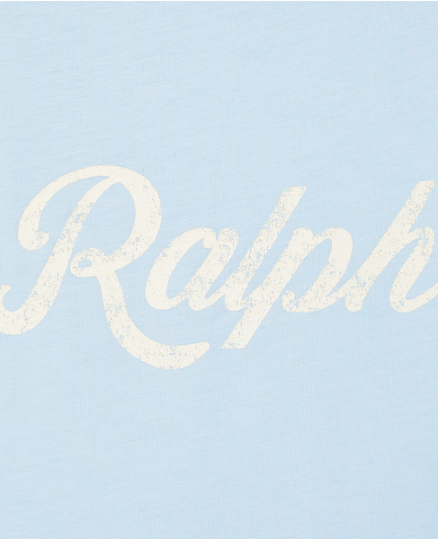 【POLO RALPH LAUREN/ポロラルフローレン】クルーネックロゴTシャツ 詳細画像 ライトブルー 6