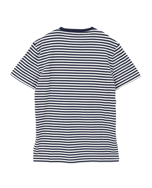 【POLO RALPH LAUREN/ポロラルフローレン】クルーネックボーダーTシャツ 詳細画像 ブルー 2