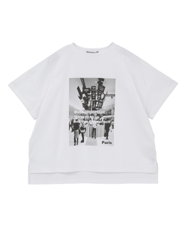 【maison de mer/メゾン・ド・メール】photo print Tシャツ