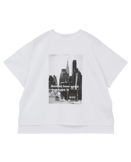 【maison de mer/メゾン・ド・メール】photo print Tシャツ