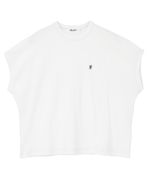 【Gymphlex/ジムフレックス】クルーネックスリーブレスプルオーバー 詳細画像 ホワイト 1