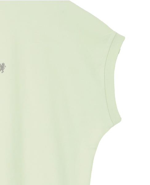 【Gymphlex/ジムフレックス】クルーネックスリーブレスプルオーバー 詳細画像 グリーン 4