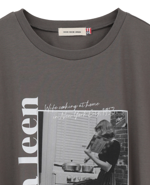 【GOOD ROCK SPEED/グッドロックスピード】 LIFE PICTURE COLLECTION Tシャツ 詳細画像 チャコールグレー 3