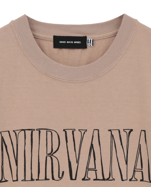 【GOOD ROCK SPEED/グッドロックスピード】 NIRVANA Tシャツ 詳細画像 ライトベージュ 3