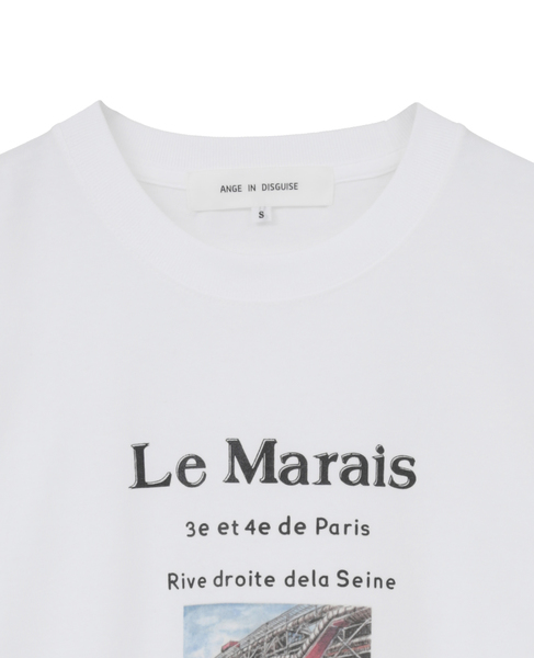【ANGE IN DISGUISE/アンジ イン ディスガイズ】Tシャツ 詳細画像 ホワイト 3