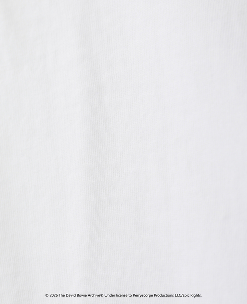 【GOOD ROCK SPEED/グッドロックスピード】David Bowie Tシャツ 詳細画像 ホワイト 16