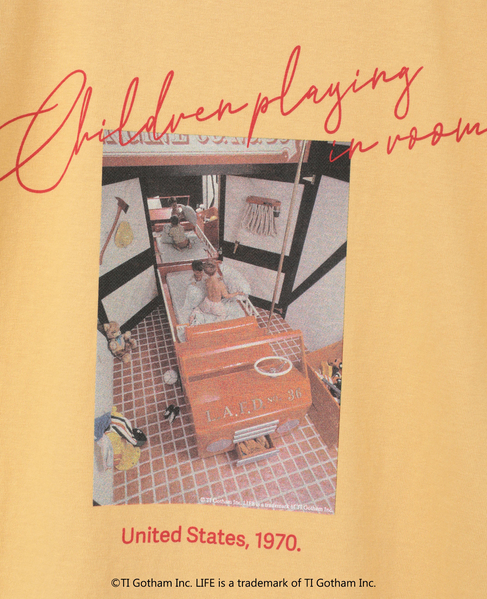【GOOD ROCK SPEED/グッドロックスピード】 LIFE PICTURE COLLECTION Tシャツ 詳細画像 イエロー 16