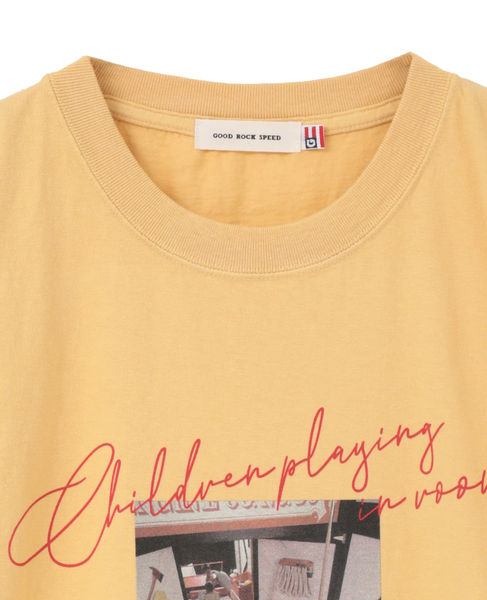 【GOOD ROCK SPEED/グッドロックスピード】 LIFE PICTURE COLLECTION Tシャツ 詳細画像 イエロー 3