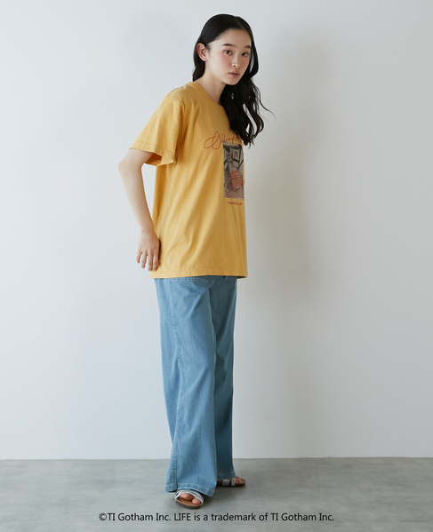 【GOOD ROCK SPEED/グッドロックスピード】 LIFE PICTURE COLLECTION Tシャツ 詳細画像 イエロー 8