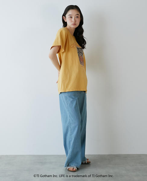 【GOOD ROCK SPEED/グッドロックスピード】 LIFE PICTURE COLLECTION Tシャツ 詳細画像 イエロー 9