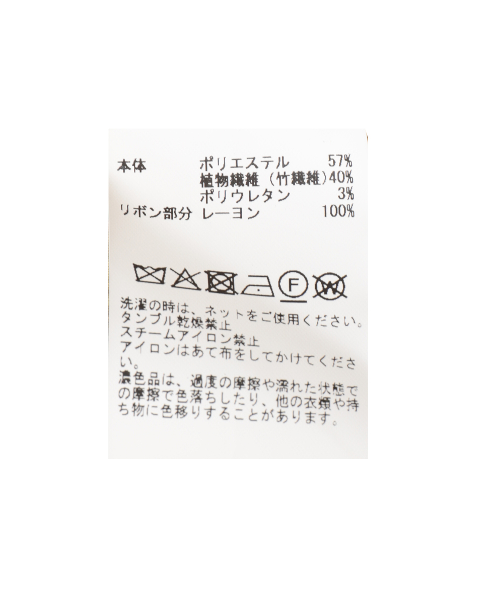 【バンブーミックスサッカーワンピース】 詳細画像 ブラック 34