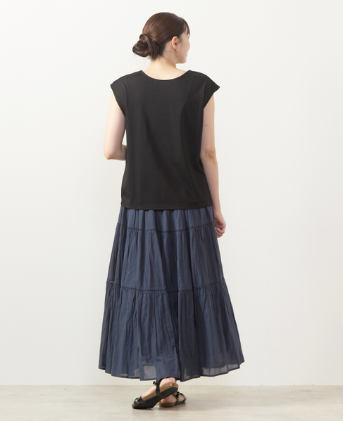 【CRハシゴレース切替スカート】 詳細画像 ネイビー 9