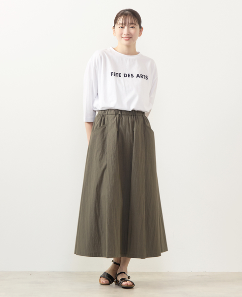 【フロッキーロゴPTドロストTシャツ】 詳細画像 オフホワイト 2