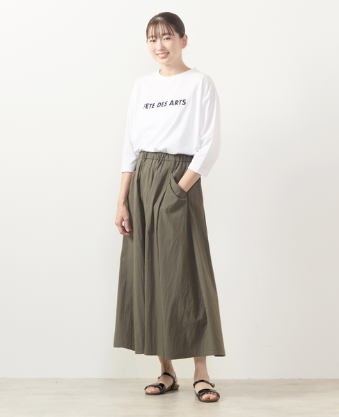 【フロッキーロゴPTドロストTシャツ】 詳細画像 オフホワイト 3