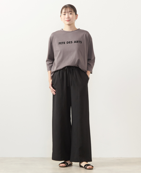 【フロッキーロゴPTドロストTシャツ】 詳細画像 ブラウン系その他 2