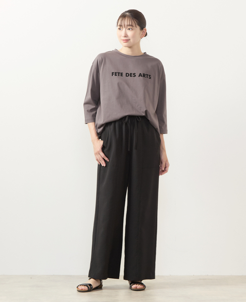 【フロッキーロゴPTドロストTシャツ】 詳細画像 ブラウン系その他 3