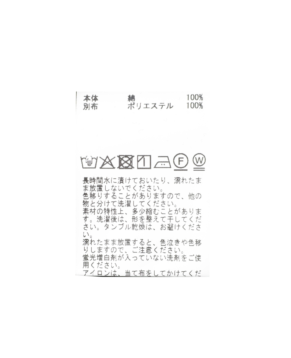 【袖口シアーファブリック切り替えTシャツ】 詳細画像 ブラック 52