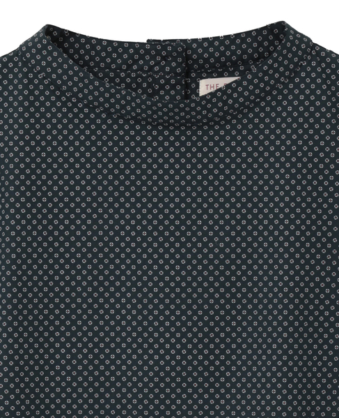 《別注》【The Duchess Designs/ザ・ダッチェス・デザイン】スタンドカラーブラウス 詳細画像 グリーン 14