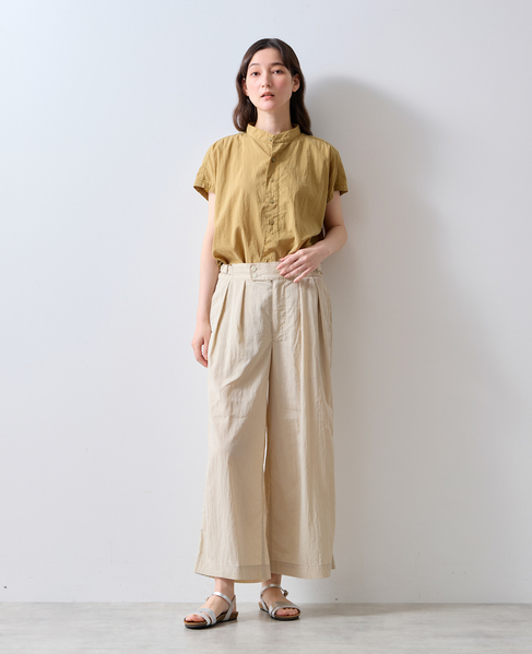 《別注》【ROYAL NAVY/ロイヤルネイビー】バンドカラーシャツ 詳細画像 イエロー 3