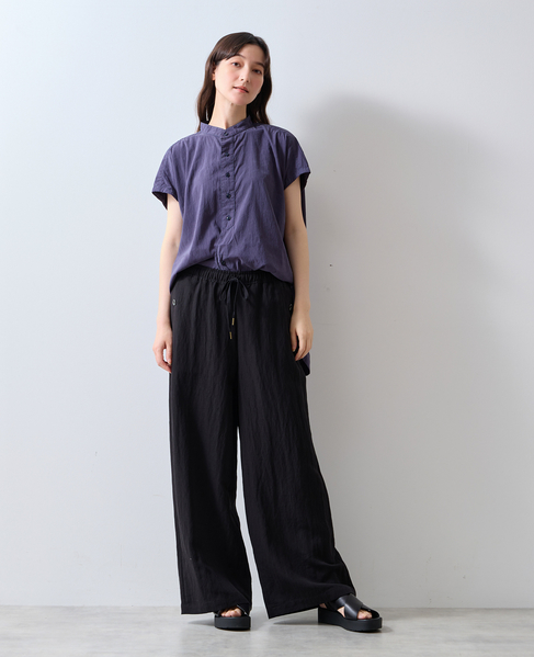 《別注》【ROYAL NAVY/ロイヤルネイビー】バンドカラーシャツ 詳細画像 ネイビー 12