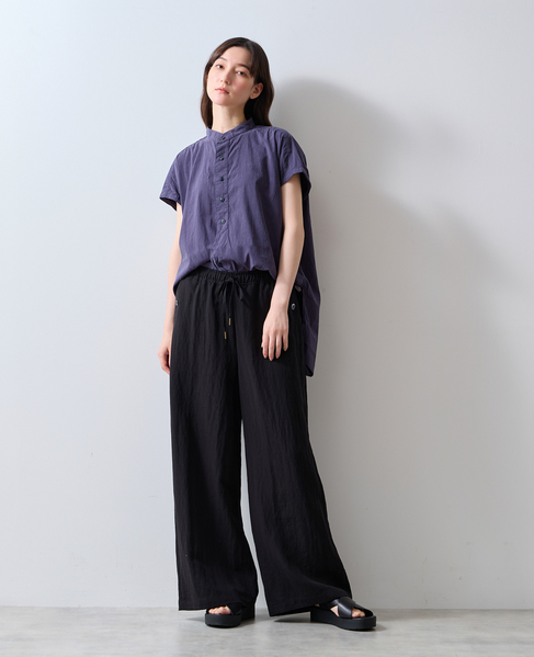 《別注》【ROYAL NAVY/ロイヤルネイビー】バンドカラーシャツ 詳細画像 ネイビー 3
