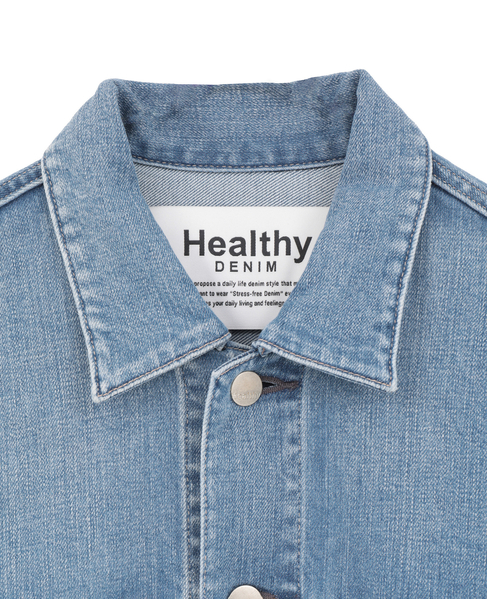 【Healthy denim/ヘルシーデニム】Latte 詳細画像 インディゴブルー 3
