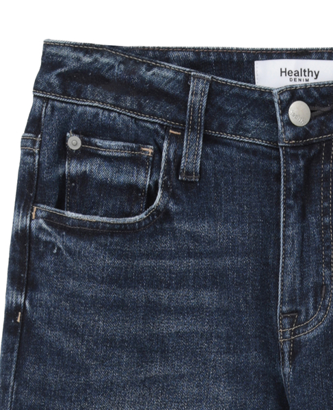 【Healthy denim/ヘルシーデニム】Pink Pepper Midrise 詳細画像 ダークブルー 12