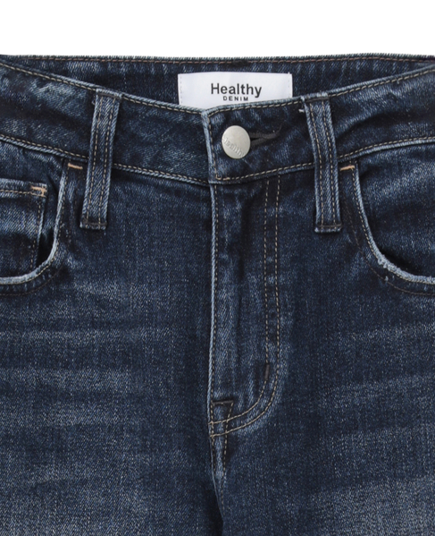 【Healthy denim/ヘルシーデニム】Pink Pepper Midrise 詳細画像 ダークブルー 13