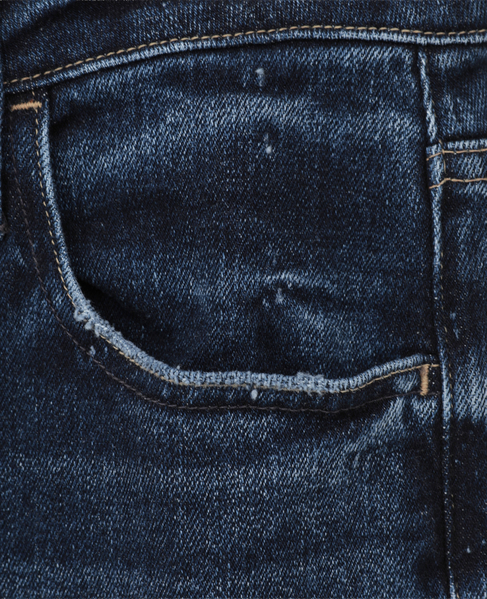 【Healthy denim/ヘルシーデニム】Pink Pepper Midrise 詳細画像 ダークブルー 15