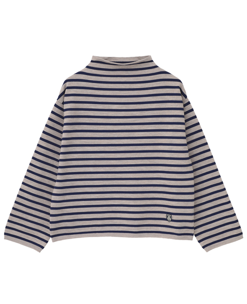 【ORCIVAL/オーシバル】モックネックプルオーバーニット 詳細画像 ベージュ系その他 1