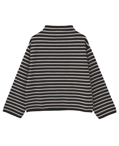 【ORCIVAL/オーシバル】モックネックプルオーバーニット 詳細画像 ブラック系その他 2