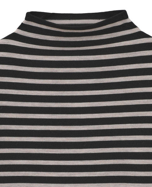 【ORCIVAL/オーシバル】モックネックプルオーバーニット 詳細画像 ブラック系その他 3