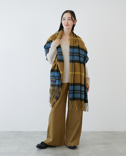 【TWEEDMILL/ツイードミル】大判ストール