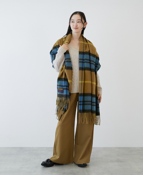 【TWEEDMILL/ツイードミル】大判ストール 詳細画像 その他1 1