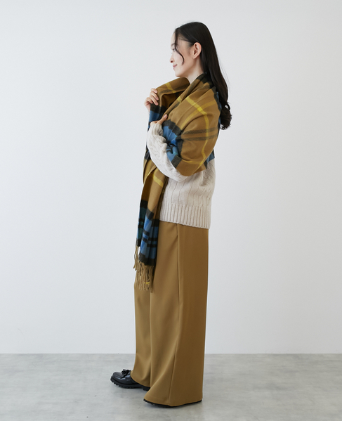 【TWEEDMILL/ツイードミル】大判ストール 詳細画像 その他1 2