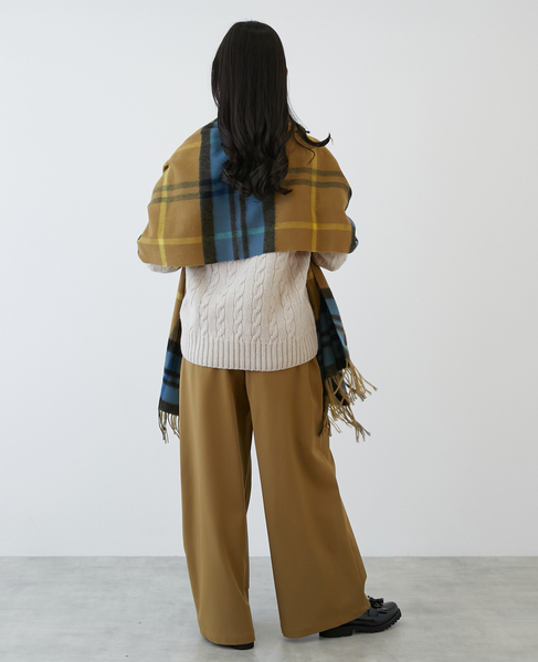 【TWEEDMILL/ツイードミル】大判ストール 詳細画像 その他1 3