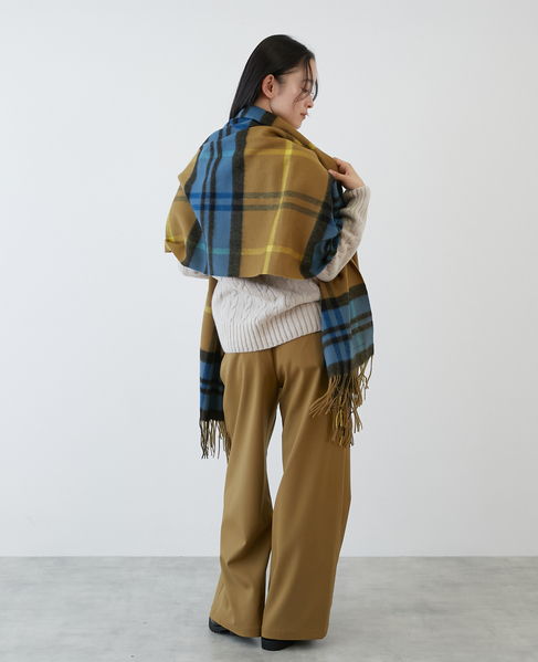 【TWEEDMILL/ツイードミル】大判ストール 詳細画像 その他1 4