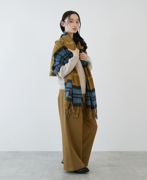 【TWEEDMILL/ツイードミル】大判ストール 詳細画像 その他1 7