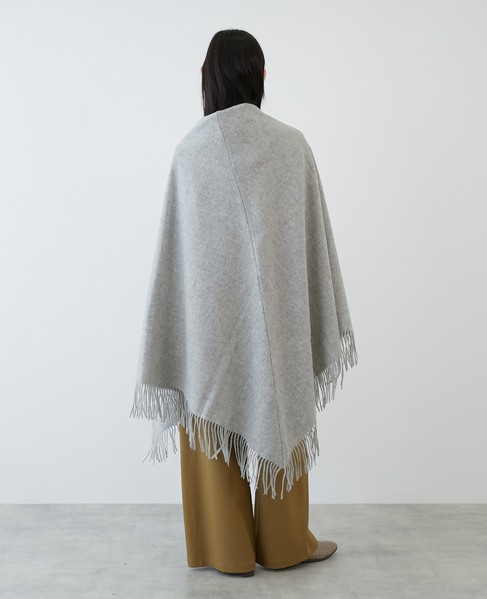 【TWEEDMILL/ツイードミル】ストール 詳細画像 グレー 2