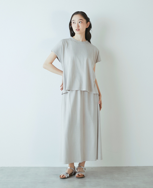 《別注》【STAR＆STRIPE /スターアンドストライプ】レンチスリーブTシャツ 詳細画像 ライトグレー 6
