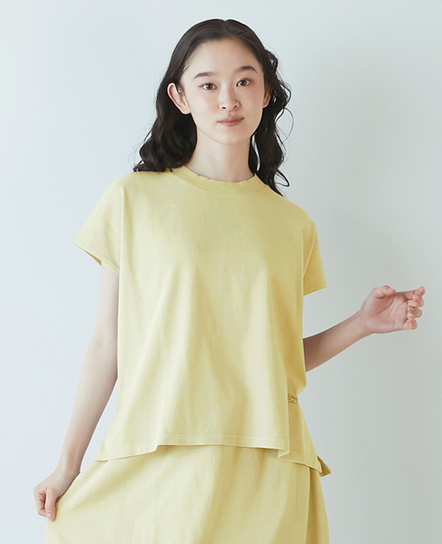 《別注》【STAR＆STRIPE /スターアンドストライプ】レンチスリーブTシャツ 詳細画像 イエロー 1