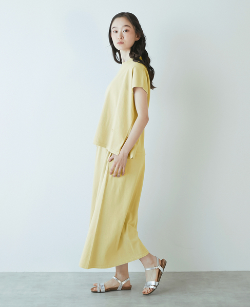 《別注》【STAR＆STRIPE /スターアンドストライプ】レンチスリーブTシャツ 詳細画像 イエロー 3
