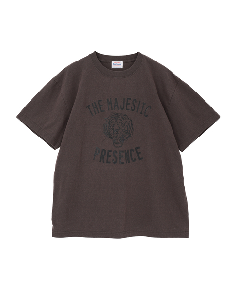 【GULF COAST SPORTSWEAR/ガルフ コースト スポーツウェア】ロゴプリントTシャツ 詳細画像 チャコール 12
